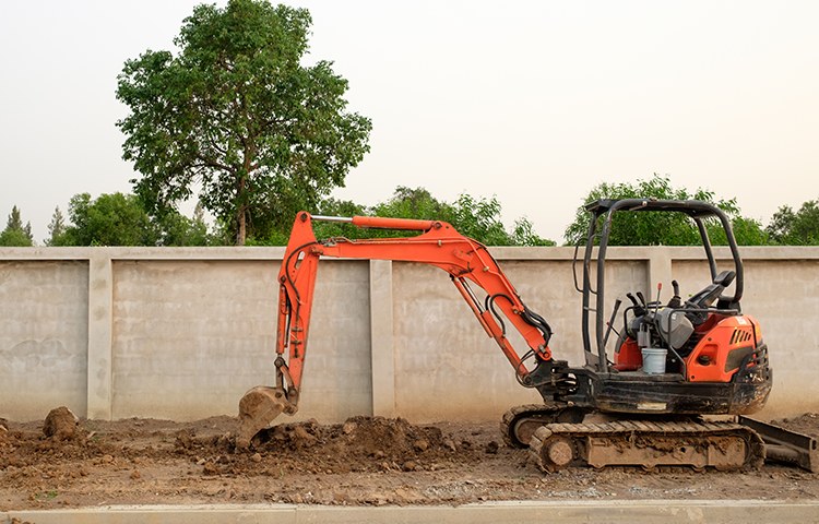 Light excavation and dirt work by Vulcan Contracting Services
